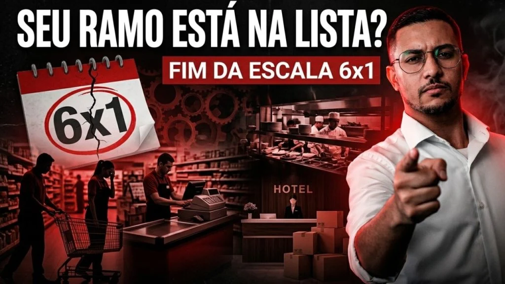 Quais setores serão mais prejudicados com o fim da escala 6×1?